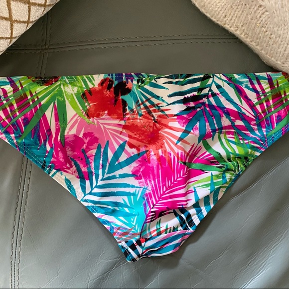Gorgeous VIBRANT Tropical CATALINA Hipster BIKINI M 8-10 - Picture 4 of 12